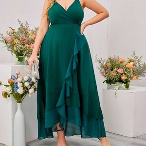 Green Cocktail Dress